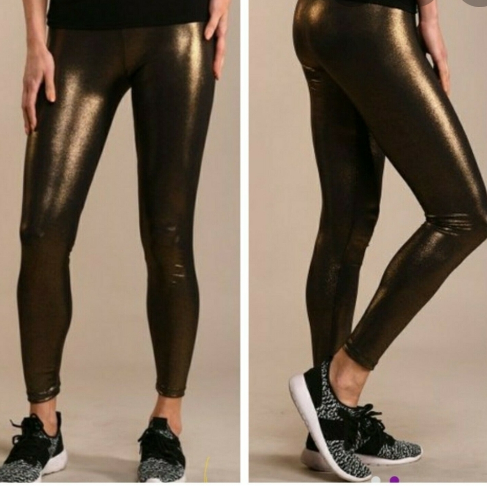 Shimmer Gold Leggings
